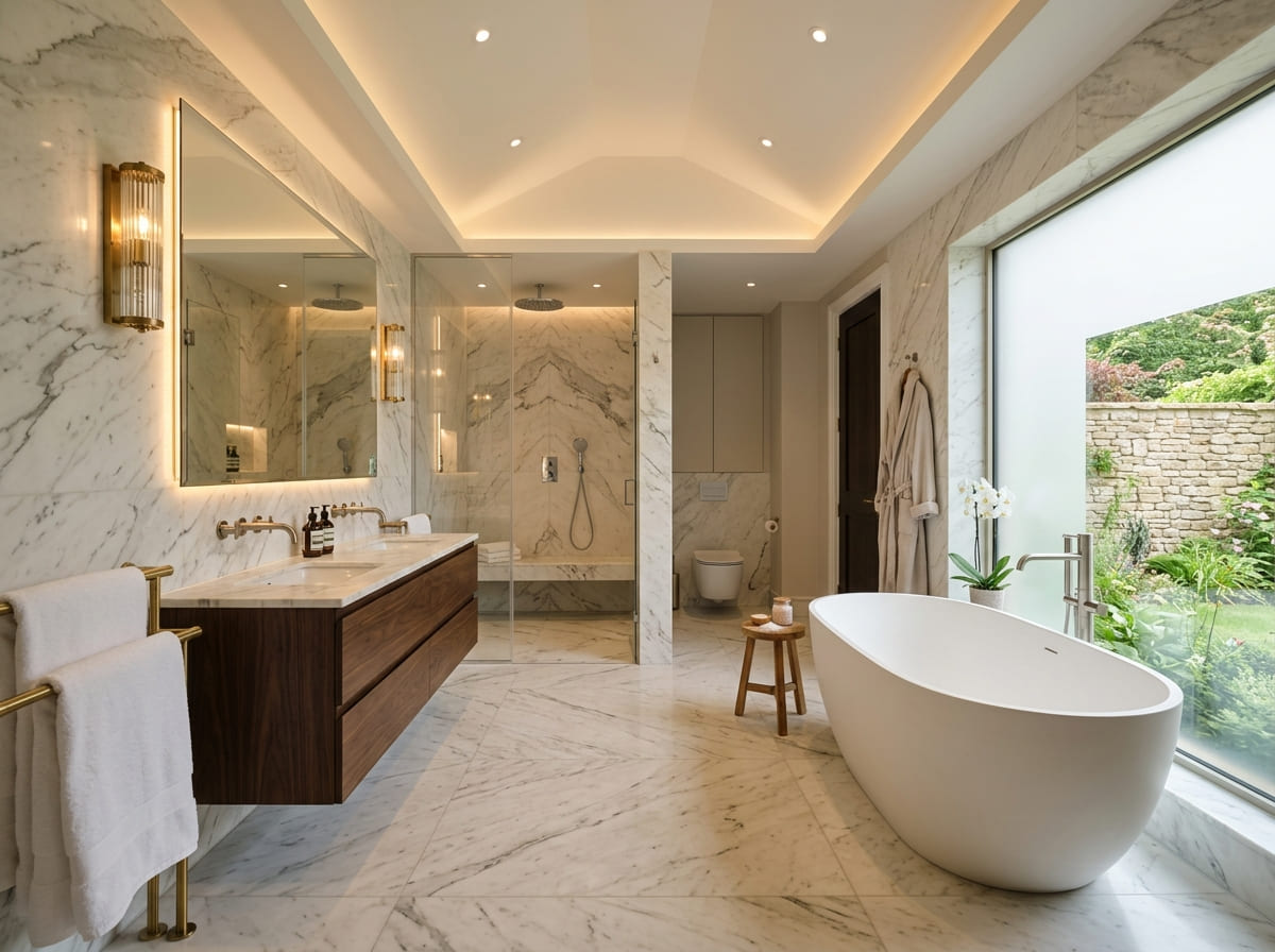 Custom Bathroom Renovation in Quebeck