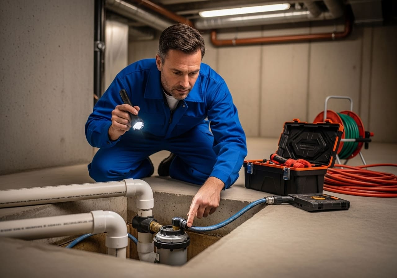 Sump Pump Installation & Repair in Quebeck